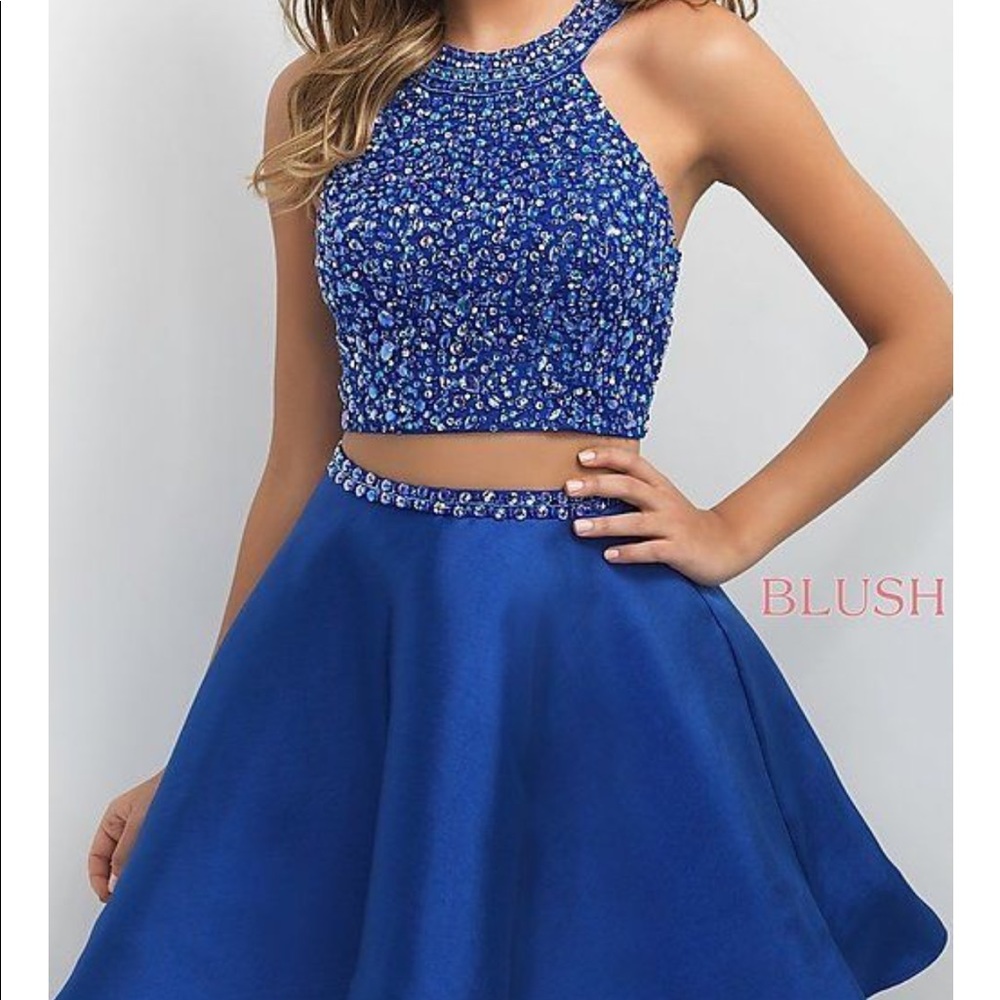 2 peice A line Intrigue by Blush Dress